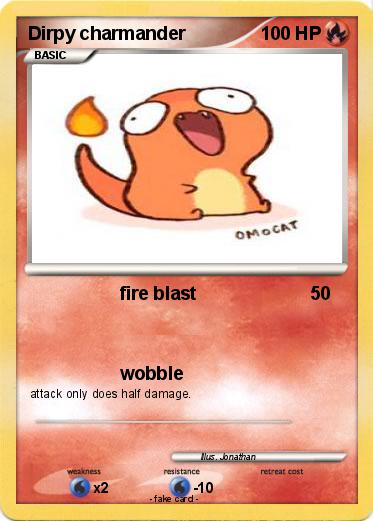 Pokemon Dirpy charmander