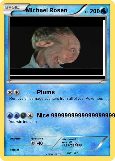 Pokemon Michael Rosen