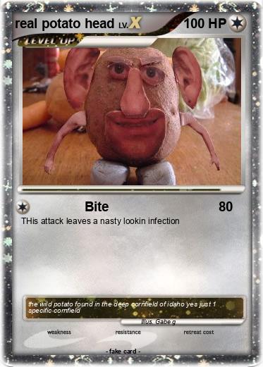 Pokemon real potato head