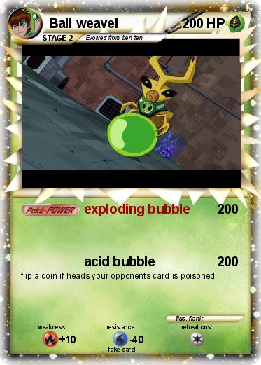 Pokemon Ball weavel