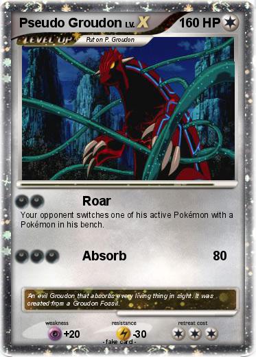 Pokemon Pseudo Groudon