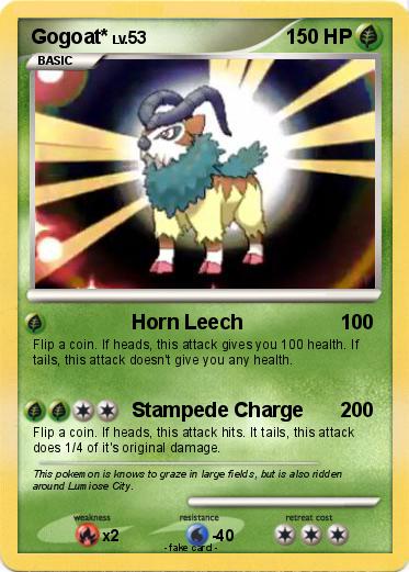 Pokemon Gogoat*