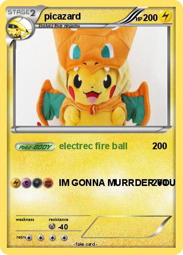 Pokemon picazard