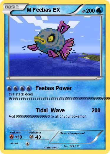 Pokemon M Feebas EX
