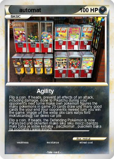 Pokemon automat