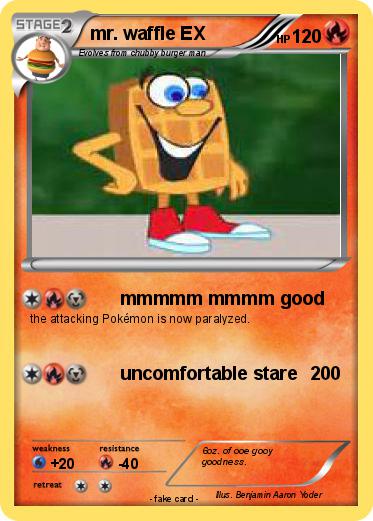 Pokemon mr. waffle EX