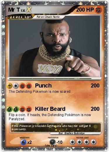 Pokemon Mr T