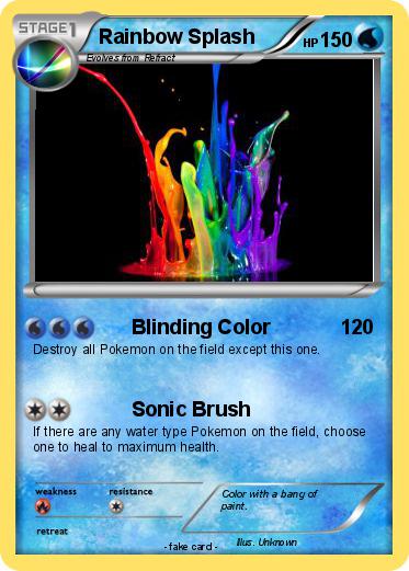 Pokemon Rainbow Splash