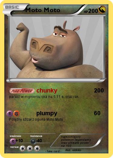 Pokemon Moto Moto