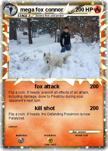 Pokemon mega fox connor
