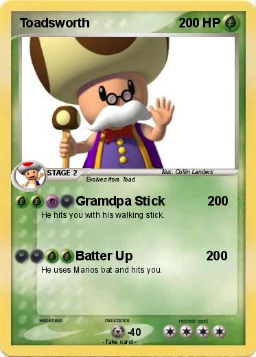 Pokemon Toadsworth