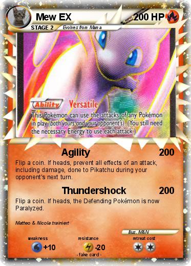 Pokemon Mew EX
