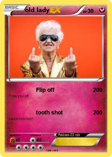 Pokemon old lady