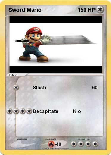 Pokemon Sword Mario