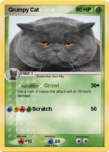 Pokemon Grumpy Cat