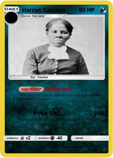 Pokemon Harriet Tubman