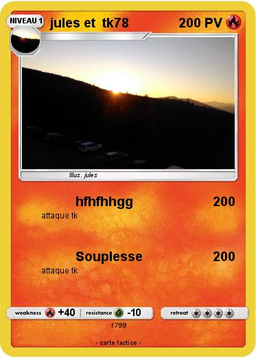 Pokemon jules et  tk78