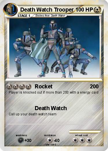 Pokemon Death Watch Trooper