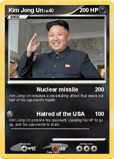 Pokemon Kim Jong Un