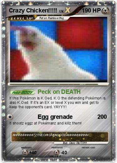 Pokemon Crazy Chicken!!!!!