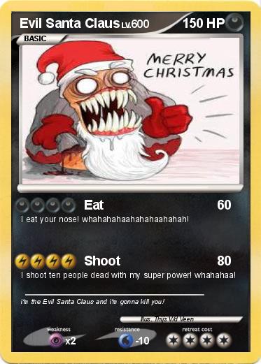 Pokemon Evil Santa Claus