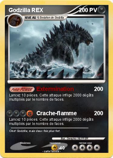 Pokemon Godzilla REX