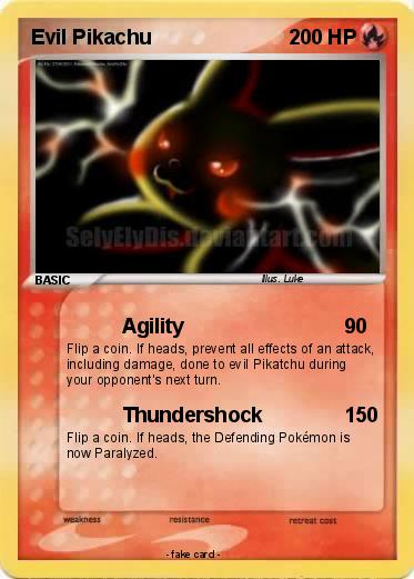 Pokemon Evil Pikachu
