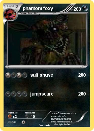 Pokemon phantom foxy