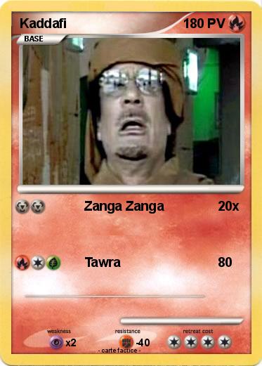 Pokemon Kaddafi
