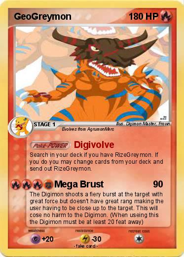 Pokemon GeoGreymon