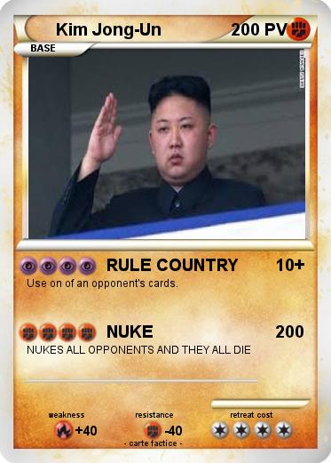 Pokemon Kim Jong-Un