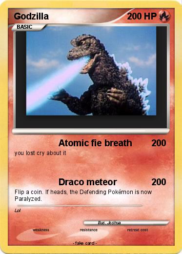 Pokemon Godzilla