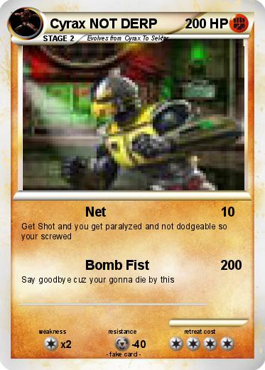 Pokemon Cyrax NOT DERP
