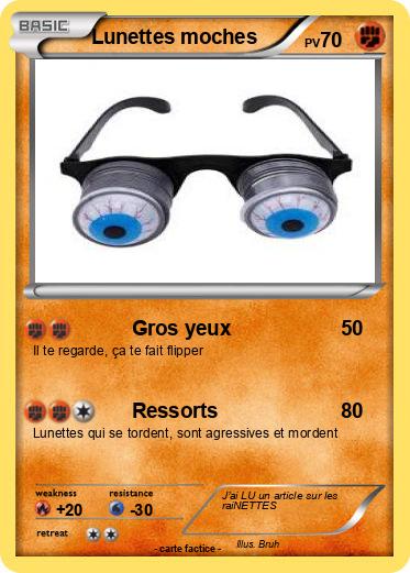 Pokemon Lunettes moches