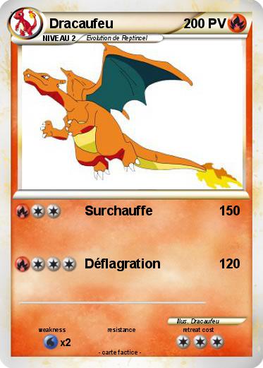 Pokemon Dracaufeu