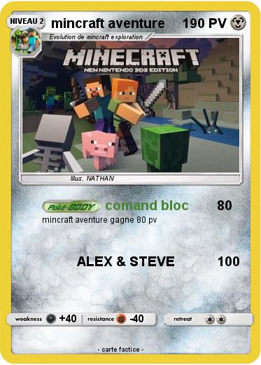 Pokemon mincraft aventure