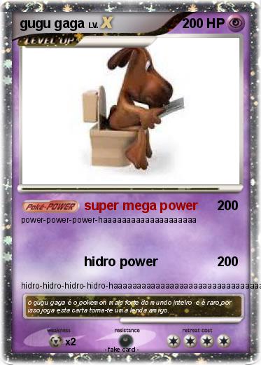 Pokemon gugu gaga