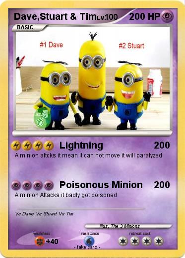 Pokemon Dave,Stuart & Tim