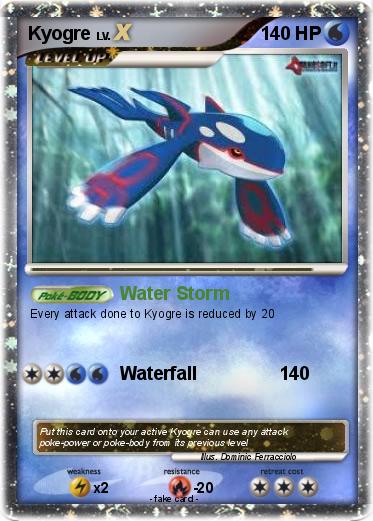 Pokemon Kyogre