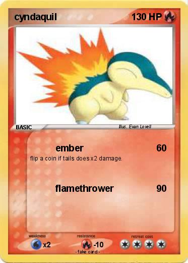 Pokemon cyndaquil