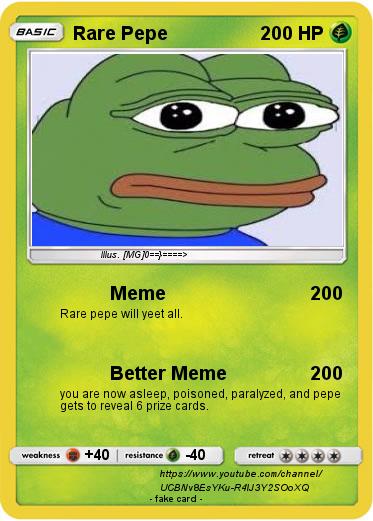 Pokemon Rare Pepe