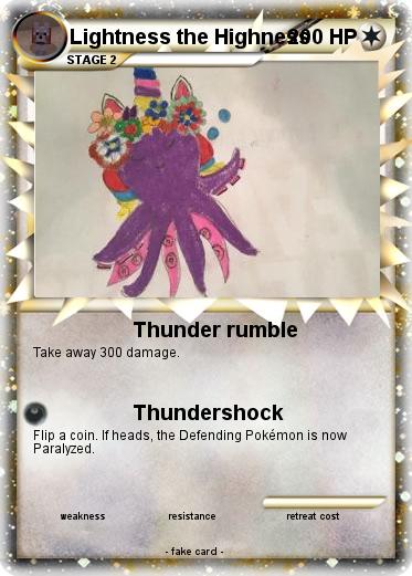 Pokemon Lightness the Highness