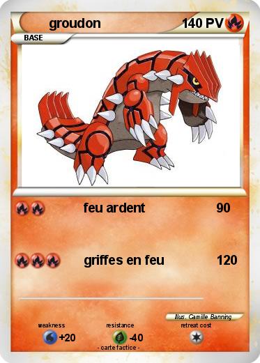 Pokemon groudon