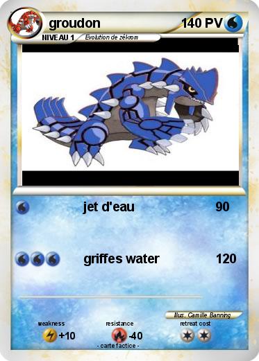 Pokemon groudon