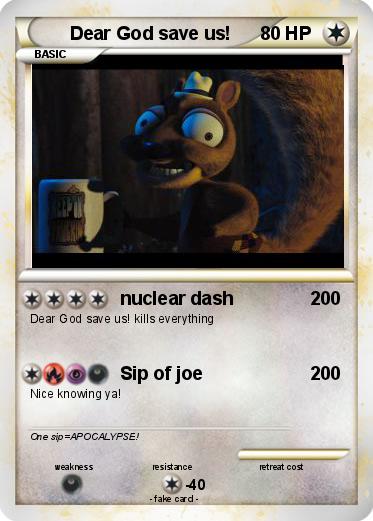 Pokemon Dear God save us!