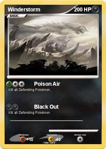Pokemon Winderstorm