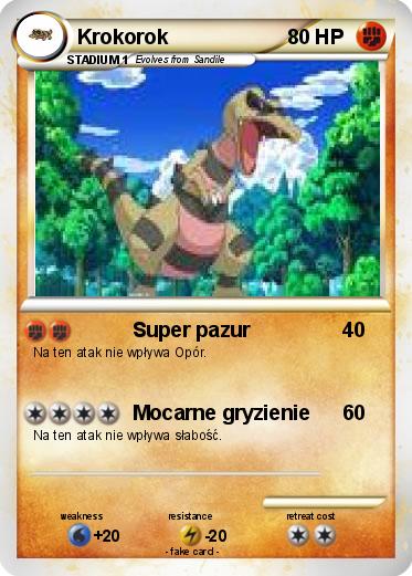 Pokemon Krokorok