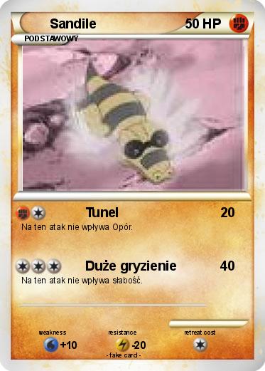 Pokemon Sandile
