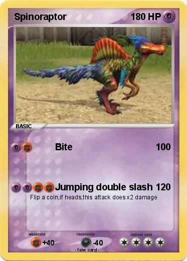 Pokemon Spinoraptor