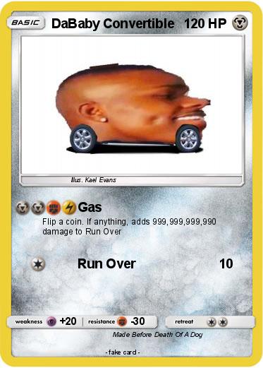 Pokemon DaBaby Convertible